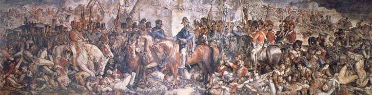 The Meeting of Wellington and Blucher at Waterloo